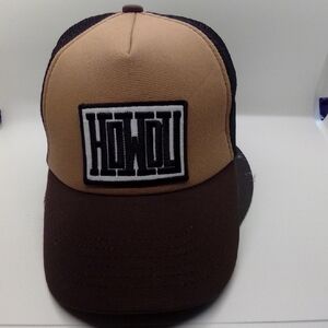 Hand Crafted Brown and Black Cap